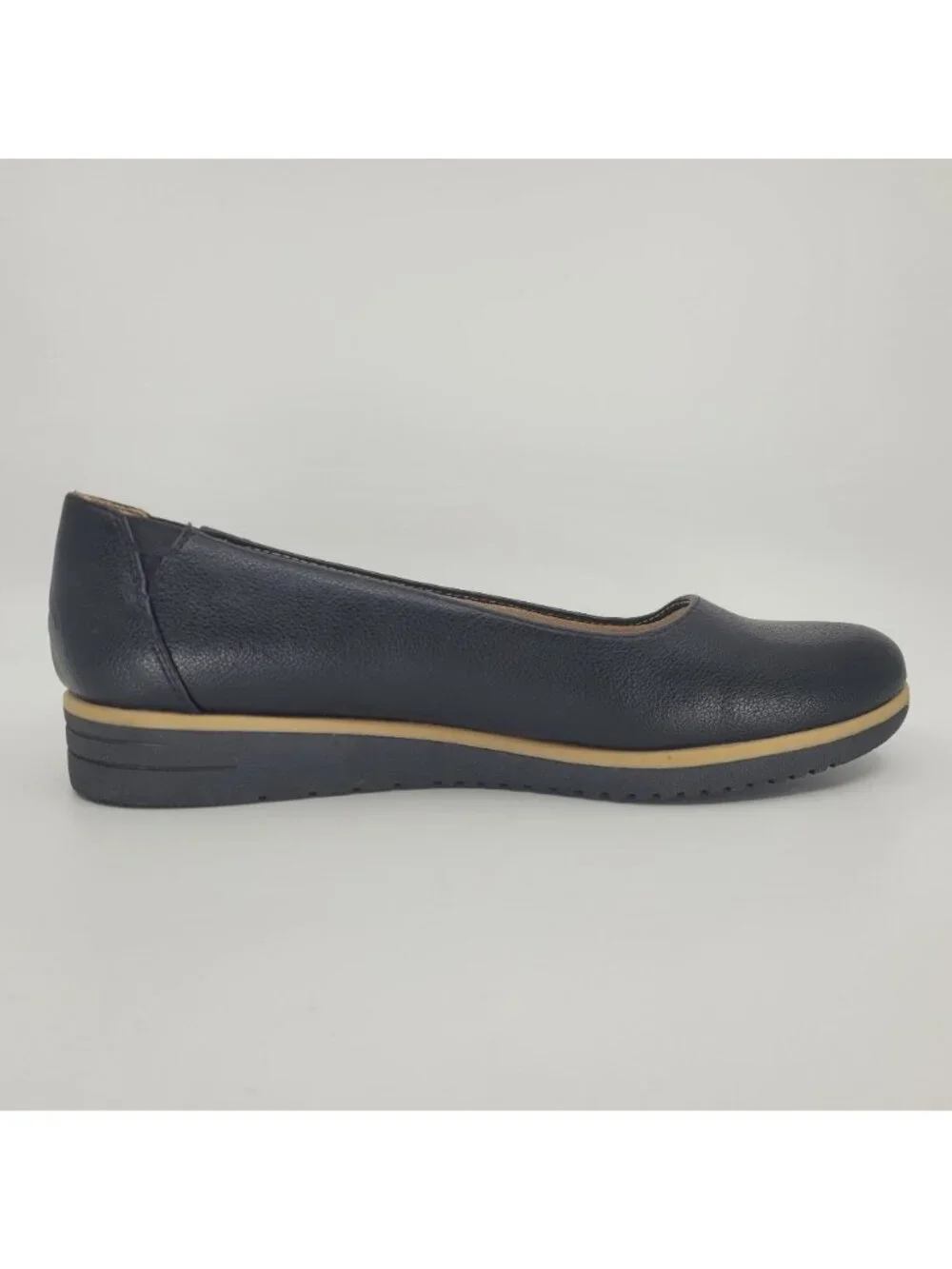 Soul Idea Ballet Women's Size 8.5 Black Loafers Flats Slip On